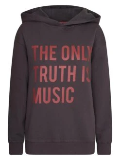 Hoodie "I Won't Dance" In Braun