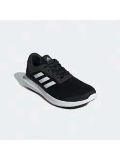 ADIDAS Laufschuhe "Coreracer" In Schwarz/ Weiß