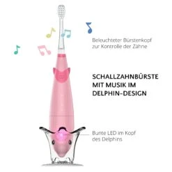 BUBBLE BRUSH Kinder-Schallzahnbürste In Rosa -Limango Verkäufe ailoria bubble brush kinder schallzahnburste in rosa 2