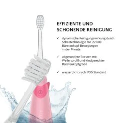 BUBBLE BRUSH Kinder-Schallzahnbürste In Rosa -Limango Verkäufe ailoria bubble brush kinder schallzahnburste in rosa 3