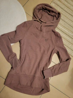 Hoodie "Sarana" In Altrosa