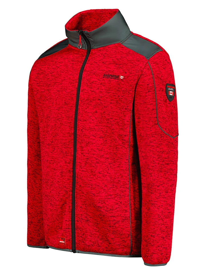 Fleecejacke "Turbine" In Rot 3 Fleecejacke "Turbine" In Rot – Bild 3