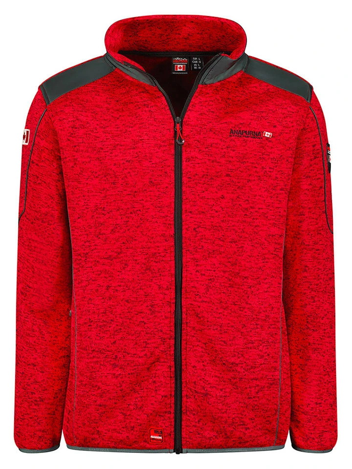 Fleecejacke "Turbine" In Rot 1 Fleecejacke "Turbine" In Rot