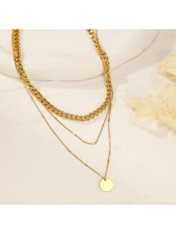 Halskette "Clarissa" Mit Schmuckelement - (L)45 Cm -Limango Verkäufe bastille baobab halskette clarissa mit schmuckelement l 45 cm 1