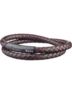 Leder-Armband "Molitor" In Braun