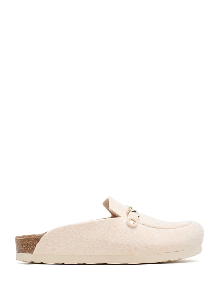 Hausschuhe "Cevennes" In Creme 1 Hausschuhe "Cevennes" In Creme