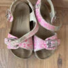 Sandalen In Rosa/ Weiß