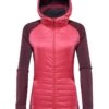 Hybridjacke "Burlina" In Pink/ Bordeaux