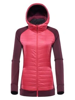 Hybridjacke "Burlina" In Pink/ Bordeaux