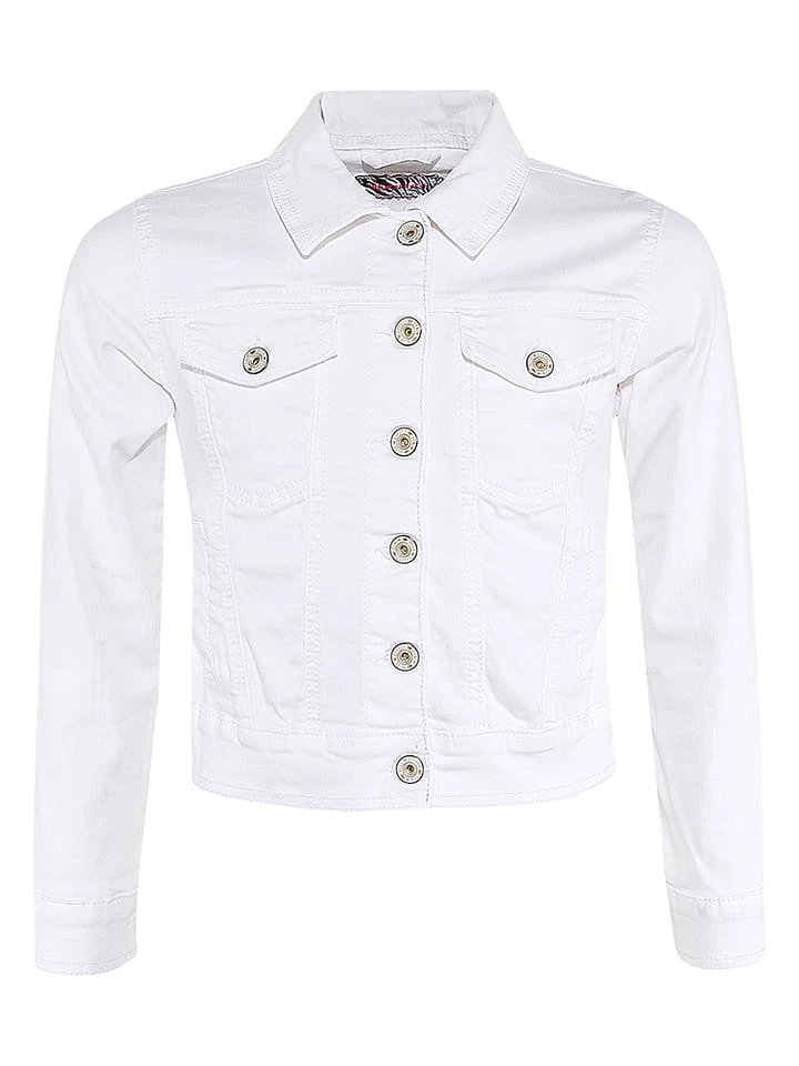 Blue Effect Jeansjacke In Weiß 1 Blue Effect Jeansjacke In Weiß