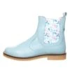 Leder-Chelsea-Boots In Hellblau