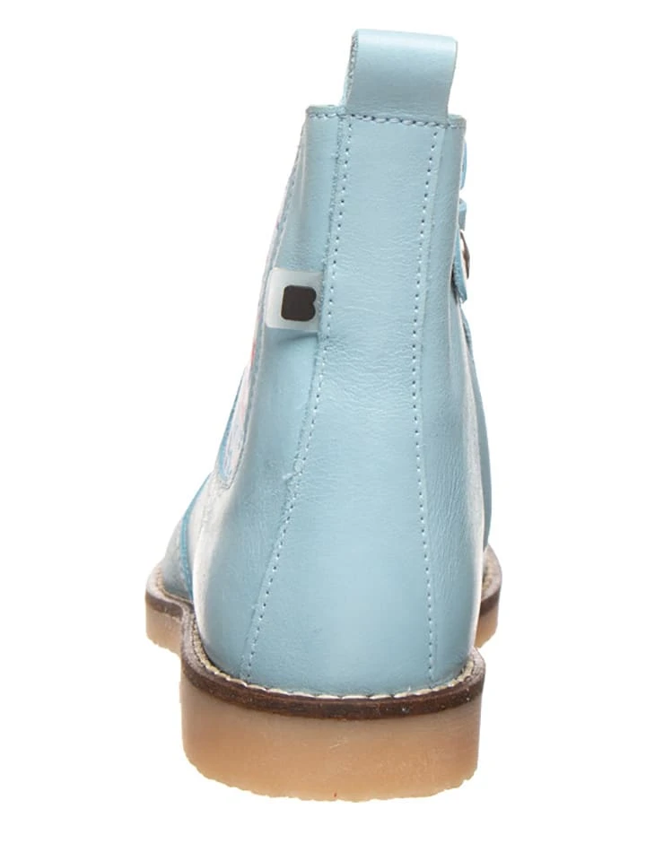 Leder-Chelsea-Boots In Hellblau 3 Leder-Chelsea-Boots In Hellblau – Bild 3