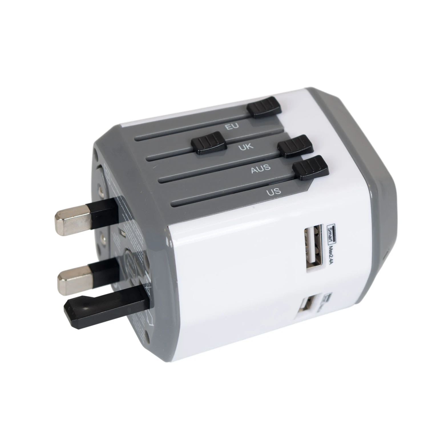 Reisestecker Global USB In Weiß 9 Reisestecker Global USB In Weiß – Bild 9