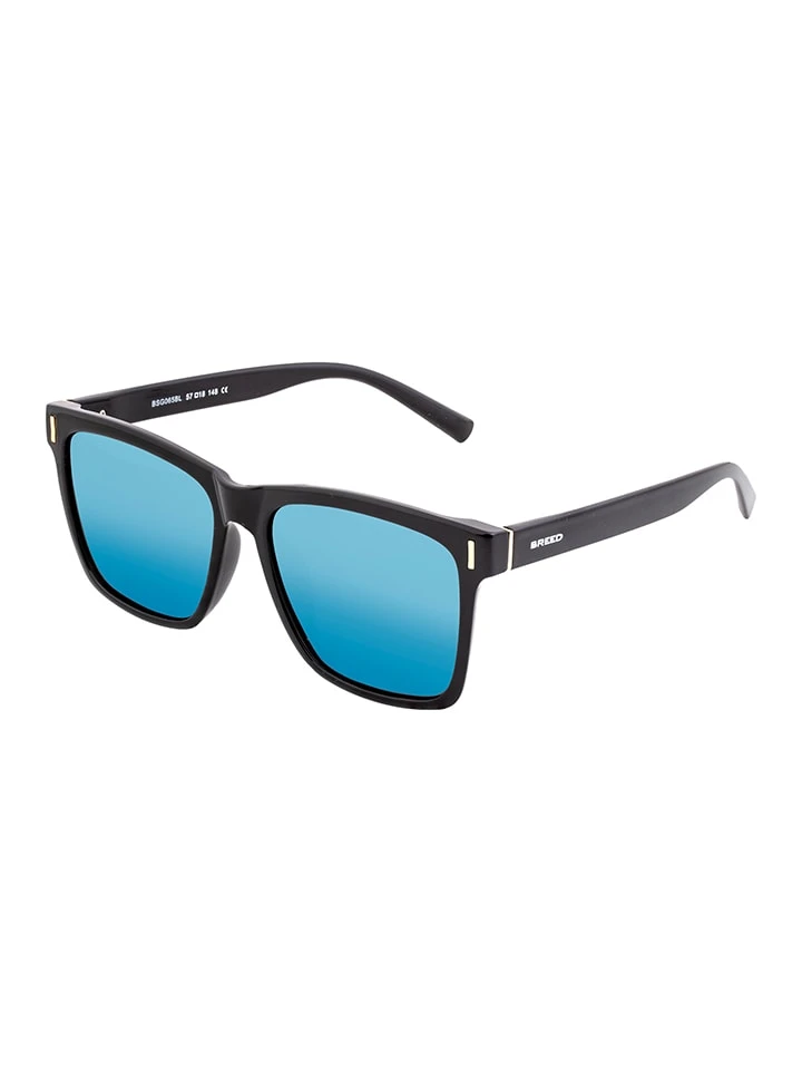 Herren-Sonnenbrille "Pictor" In Schwarz/ Blau 2 Herren-Sonnenbrille "Pictor" In Schwarz/ Blau – Bild 2
