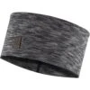 Buff Stirnband Wide In Multistripes Fog Grey