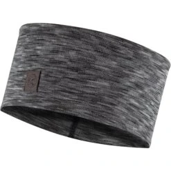 Buff Stirnband Wide In Multistripes Fog Grey