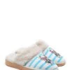 Hausschuhe In Weiß/ Blau/ Bunt