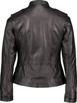 Lederjacke "Aula" In Schwarz -Limango Verkäufe caminari lederjacke aula in schwarz 1