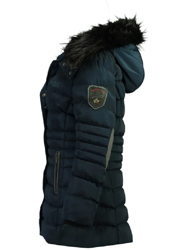 Parka In Dunkelblau 3 Parka In Dunkelblau – Bild 3