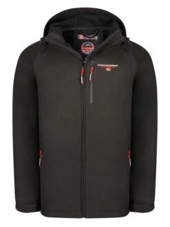 Softshelljacke "Takiteak" In Schwarz