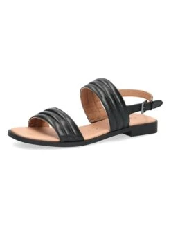Caprice Leder-Sandalen "Shakira" In Schwarz -Limango Verkäufe caprice leder sandalen shakira in schwarz 2