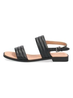 Caprice Leder-Sandalen "Shakira" In Schwarz