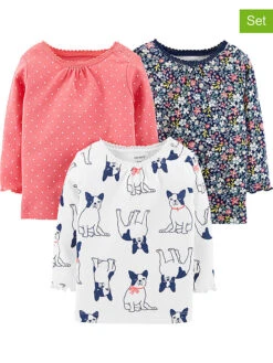 Carter's™ 3er-Set: Longsleeves In Pink/ Dunkelblau -Limango Verkäufe carters 3er set longsleeves in pink dunkelblau 1