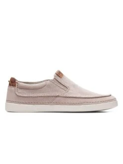 Clarks Leder-Slipper In Rosa