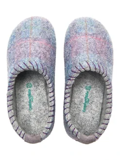 Hausschuhe In Lila/ Bunt 8 Hausschuhe In Lila/ Bunt -Limango Verkäufe comfortfusse hausschuhe in lila bunt 3