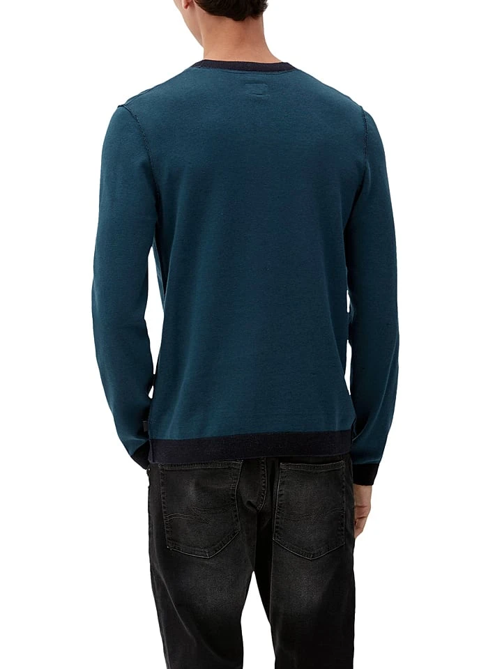 Comma Pullover In Dunkelblau 3 Comma Pullover In Dunkelblau – Bild 3