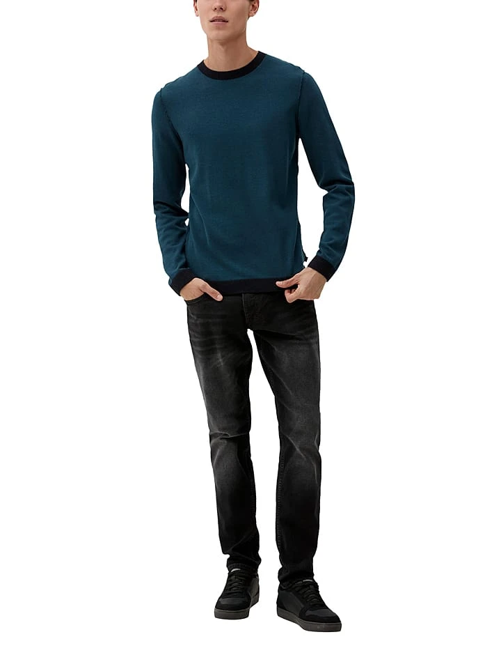 Comma Pullover In Dunkelblau 4 Comma Pullover In Dunkelblau – Bild 4