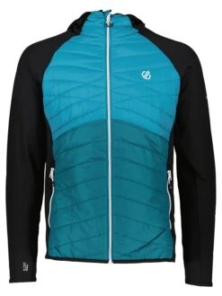 Dare 2b Hybridjacke "Mountaineer Wool" In Petrol/ Türkis/ Schwarz