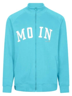 Derbe Sweatjacke In Türkis