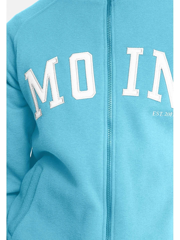 Derbe Sweatjacke In Türkis 6 Derbe Sweatjacke In Türkis – Bild 6