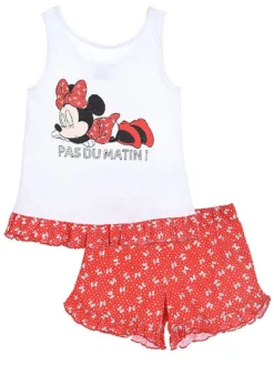 Pyjama "Minnie Mouse" In Weiß/ Rot -Limango Verkäufe disney minnie mouse pyjama minnie mouse in weiss rot 2