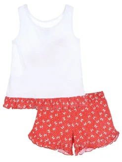 Pyjama "Minnie Mouse" In Weiß/ Rot -Limango Verkäufe disney minnie mouse pyjama minnie mouse in weiss rot 3