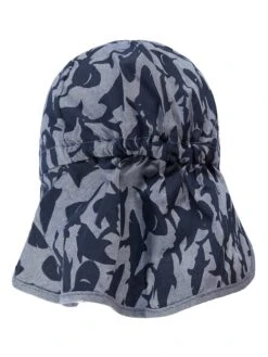 Nackenschutzcap In Dunkelblau/ Grau -Limango Verkäufe doll nackenschutzcap in dunkelblau grau 1