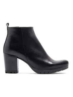 Elodie Leder-Ankle-Boots In Schwarz -Limango Verkäufe elodie leder ankle boots in schwarz 1