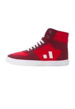 Canvas Sneaker Hiro II In Cranberry Red