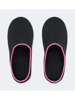 Hausschuhe "Easy Slip" In Schwarz