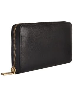 Leder-Geldbörse "Dole" In Schwarz - (B)20 X (H)10 X (T)2 Cm -Limango Verkäufe florence bags leder geldborse dole in schwarz b 20 x h 10 x t 2 cm 2