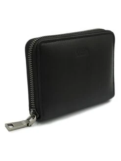 Leder-Geldbörse "Triangle Midi" In Schwarz - (B)13 X (H)10 X (T)3 Cm 4 Leder-Geldbörse "Triangle Midi" In Schwarz - (B)13 X (H)10 X (T)3 Cm -Limango Verkäufe freds bruder leder geldborse triangle midi in schwarz b 13 x h 10 x t 3 cm 1