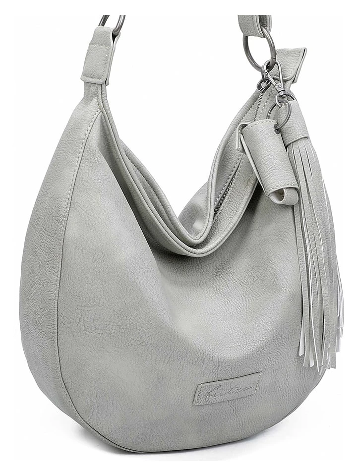 Schultertasche "Lipstick 01" In Grau - (B)33 X (H)31 X (T)10 Cm 4 Schultertasche "Lipstick 01" In Grau - (B)33 X (H)31 X (T)10 Cm – Bild 4