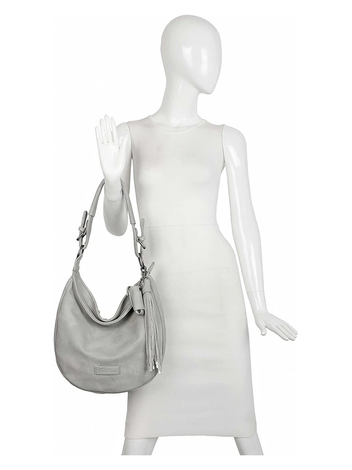 Schultertasche "Lipstick 01" In Grau - (B)33 X (H)31 X (T)10 Cm 5 Schultertasche "Lipstick 01" In Grau - (B)33 X (H)31 X (T)10 Cm – Bild 5