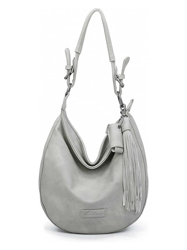 Schultertasche "Lipstick 01" In Grau - (B)33 X (H)31 X (T)10 Cm 1 Schultertasche "Lipstick 01" In Grau - (B)33 X (H)31 X (T)10 Cm