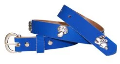 Ledergürtel In Kobalt