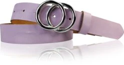 Ledergürtel In Lavendel