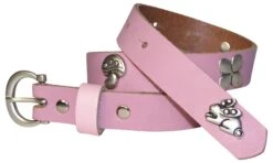 Ledergürtel In Old-Rose