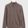 Gant Wollcardigan In Braun