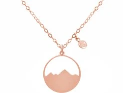 Gemshine Kette Mit Anhänger Alpin Gebirge Und Wald - Rosenquarz Silber Rose Vergoldet 6 Gemshine Kette Mit Anhänger Alpin Gebirge Und Wald - Rosenquarz Silber Rose Vergoldet -Limango Verkäufe gemshine kette mit anhanger alpin gebirge und wald rosenquarz silber rose vergoldet 2